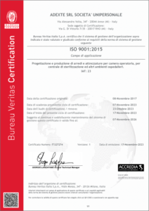 Certificazione ADEXTE - ISO 9001:2015